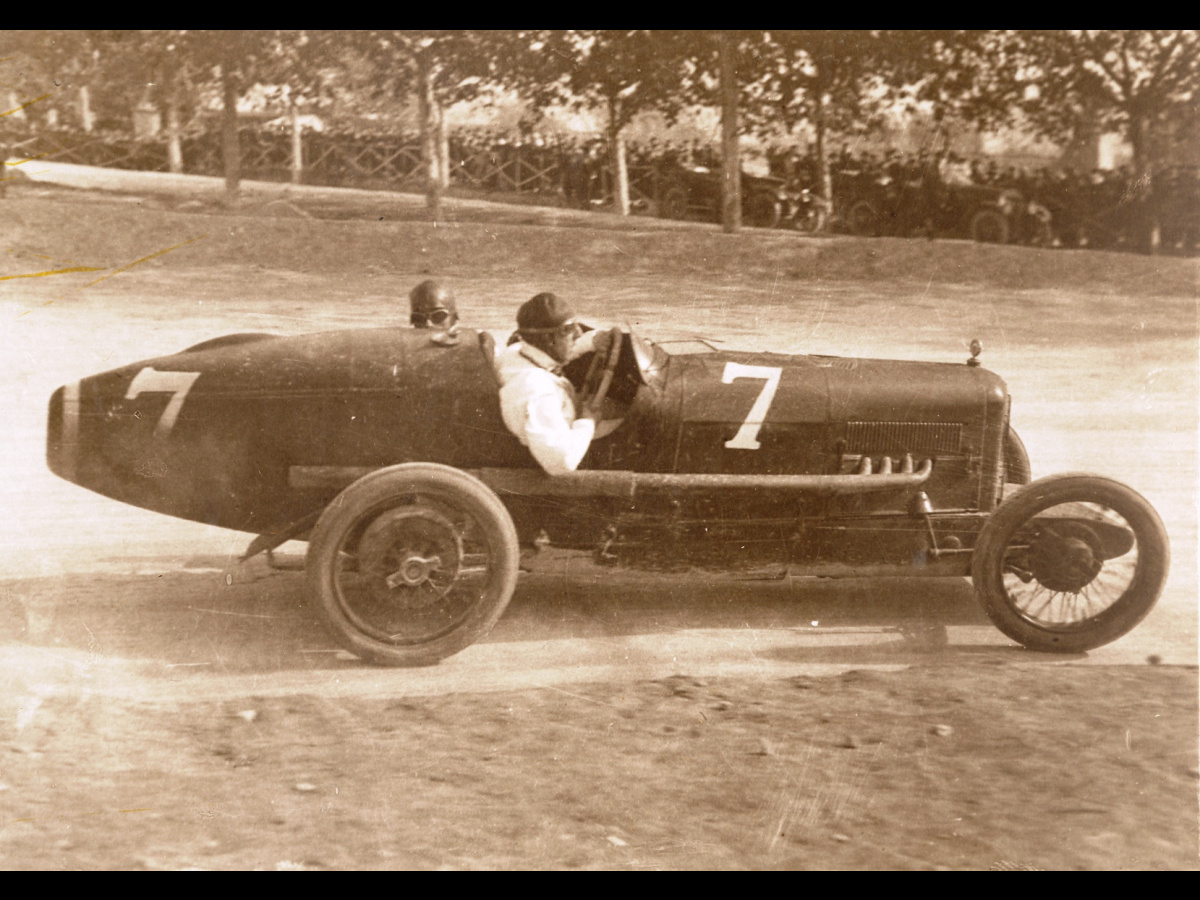1922 - Durant la carrera
