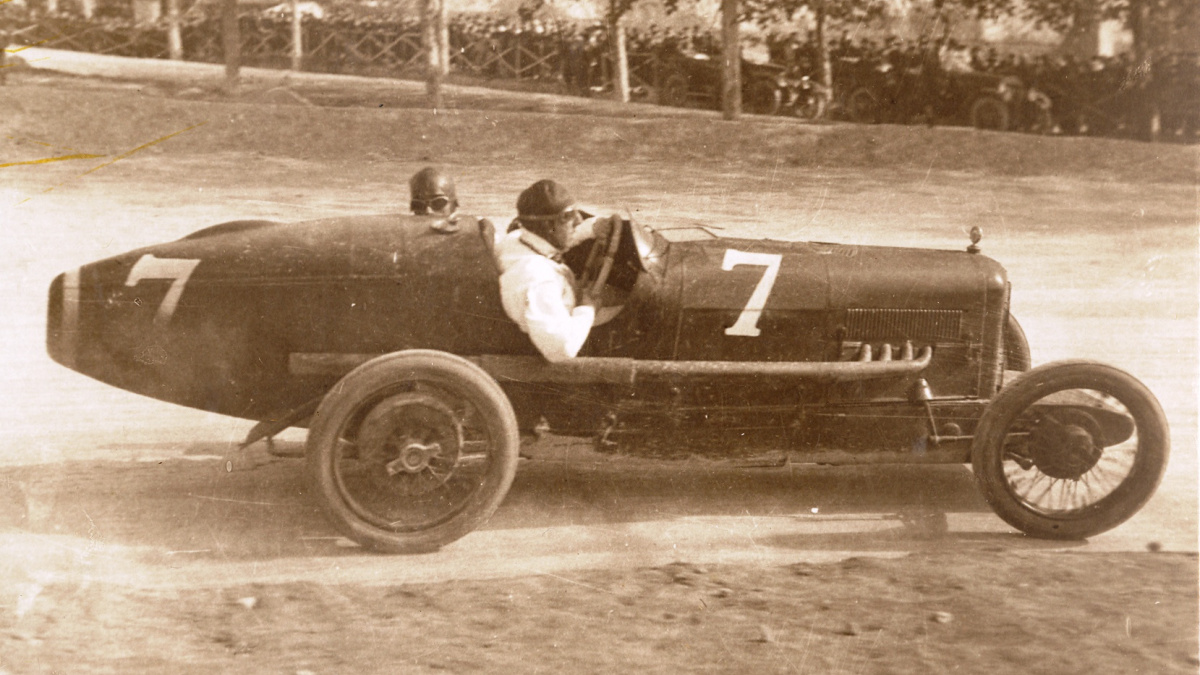 1922 - Durant la carrera